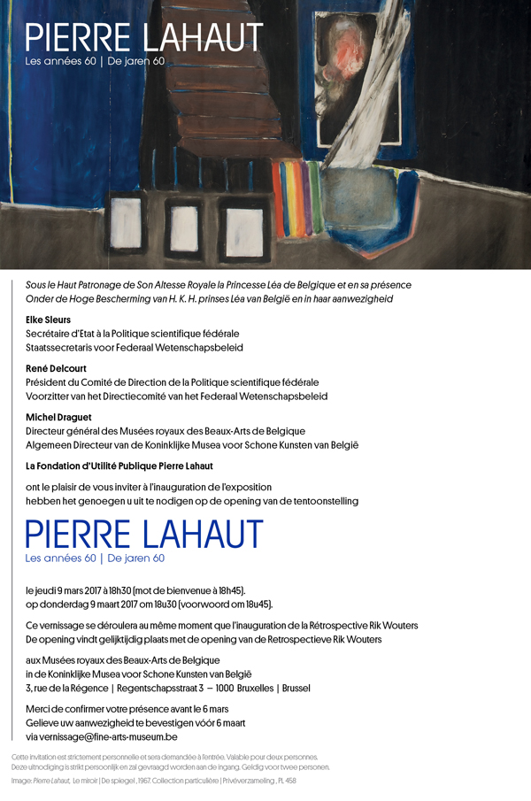 Exposition Pierre Lahaut